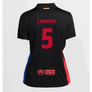 Barcelona Inigo Martinez #5 Dámské Venkovní Dres 2024-25 Krátký Rukáv